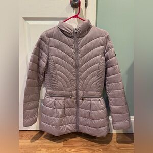 Bernardo Women's Quilted Puffer Jacket - Light Purple